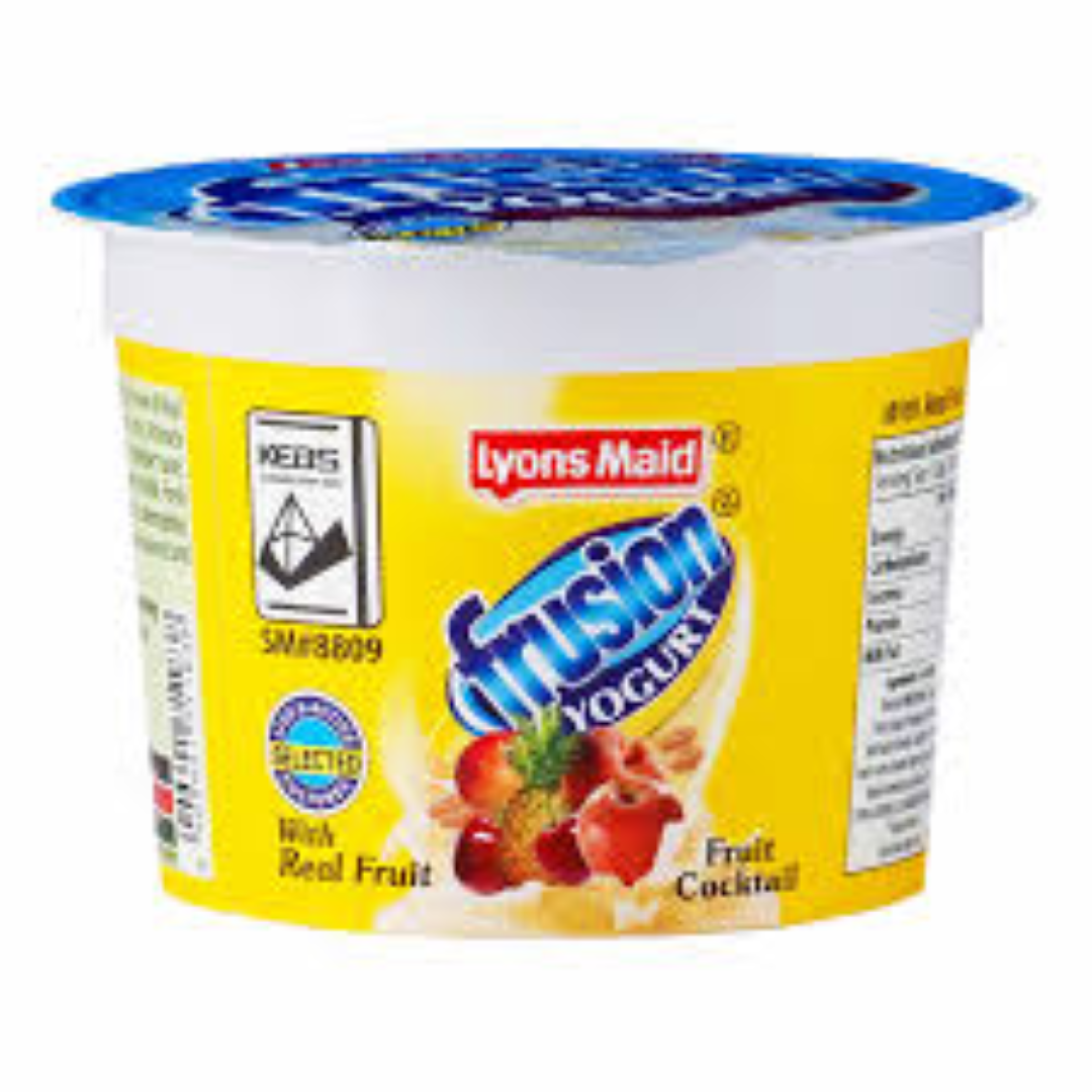 FRUSION YOGURT FRUIT COCKTAIL 150ML